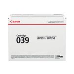 Canon 039 Black Toner Cartridge