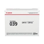 Canon 039 Toner Cartridge Black