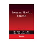 Canon Prem Fine Art Ppr Smoo A4 Pk25