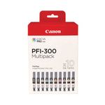 Canon Pfi-300 Multipack Ast Pk10