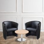 London Tub Chairs With Coffee Table