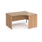 Contract 25 panel leg RH ergonomic desk