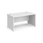 Contract 25 panel leg straight desk