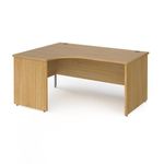 Contract 25 panel leg LH ergonomic desk