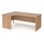 Contract 25 panel leg LH ergonomic desk