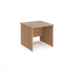 Contract 25 panel leg straight desk