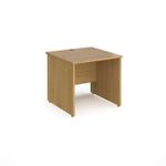 Contract 25 panel leg straight desk