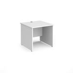 Contract 25 panel leg straight desk