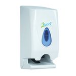 Cpd Twin Toilet Roll Dispenser White