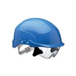 Spectrum Blue Helmet C/W Eye Shield