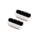 Bentley Twin Pack Plastic Nail Brushes