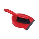 Bentley Dustpan Brush Set Red