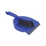 Bentley Dustpan Brush Set Blue