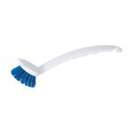 Washing Up Brush Long Handle Wht/Blu