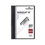 Duraclip File A4 3Mm Black P25 2200