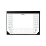 Durable Calendar Desk Mat Black