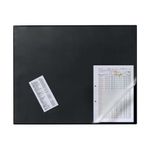 Desk Mat 50X70 Clear/Black 7203/01