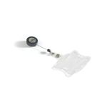 Durable Sec Pass Holder Clear P10