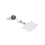 Durable Sec Pass Holder Clear P10