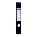 Ordofix Spine Label Black Pk10 8090