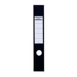 Ordofix Spine Label Black Pk10 8090