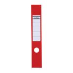 Ordofix Spine Label Red Pk10 8090