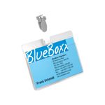Badge 60X90 Visitor Clear Pk25 8147/19