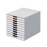 Durable Varicolor Mix 10 Drwr Unit