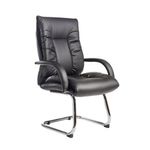 Derby Executive Cantiliver Chair Black L