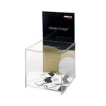 Deflecto Suggest Box/Sign Holder Clr