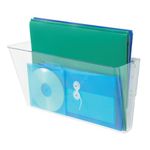 Deflecto Wall Pocket A4 Clear 73201