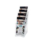 Literature Holder 1/3 A4 4Tier Clr 77701