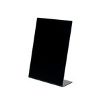 Deflecto Display Sign A4 Ptrt Blk