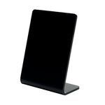 Deflecto Display Sign A7 Ptrt Blk