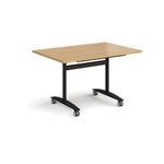 Rectangular deluxe fliptop meeting table