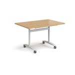 Rectangular deluxe fliptop meeting table