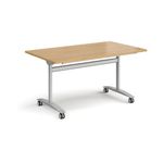 Rectangular deluxe fliptop meeting table