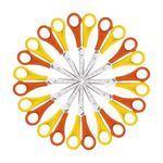 Westcott Kids Sciss 13Cm/5 Grn Ylw Pk12