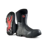 Dunlop Snugboot Craftsman Blk Sz 7