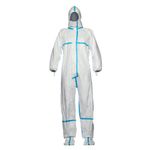 Tyvek 600 Coverall+ W/Socks Wht M