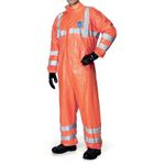 Tyvek 500 Hi Vis Coverall Org M