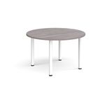 Circular radial leg meeting table