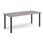 Rectangular radial leg meeting table