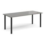 Rectangular radial leg meeting table