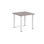 Rectangular radial leg meeting table