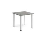 Rectangular radial leg meeting table