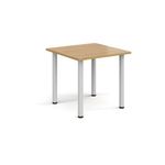 Rectangular radial leg meeting table