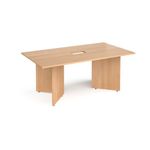 Arrow Head Rect Power Ready Table