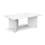 1800Mm Rect B/Room Table - White