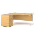 Maestro 25 Wl Left Hand Ergonomic Desk W
